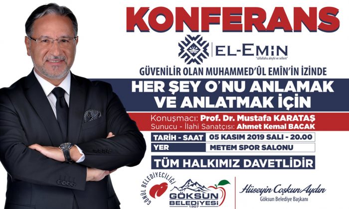 Göksun Belediyesinden Konferansa Davet