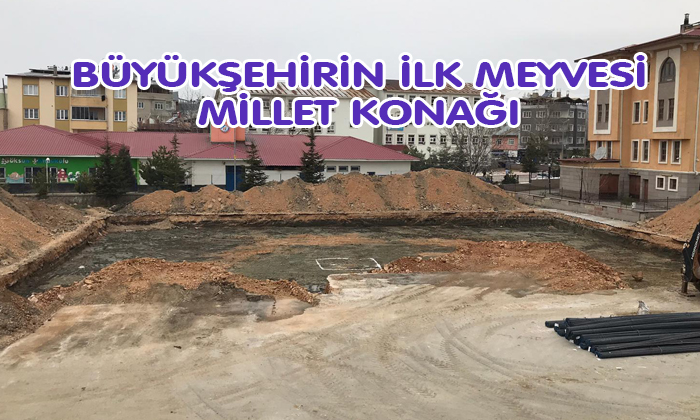Göksun Millet Konağı’nın Çalışmalarına Başlandı