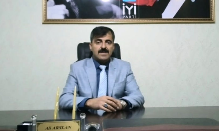 İYİ Parti İlçe Başkanı Arslan’dan Kongreye Davet