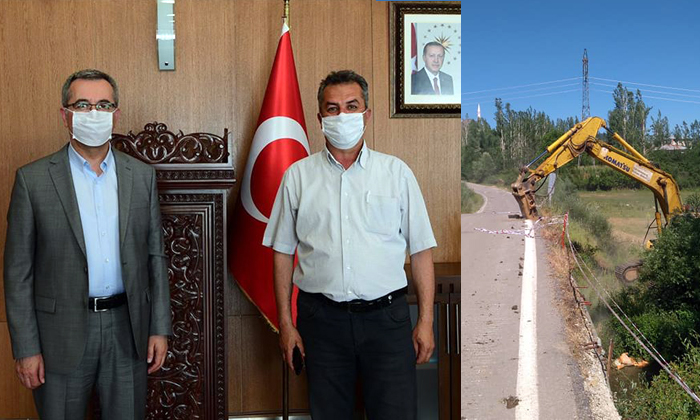Muhtar Demirel’den Başkan Güngör’e Teşekkür