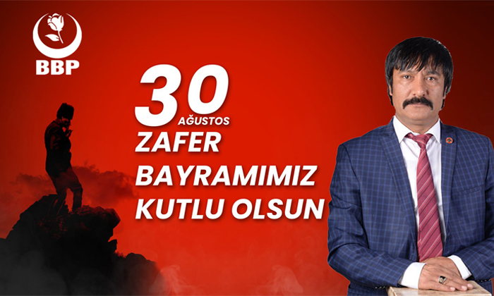 Başkan Arslan’dan 30 Ağustos Zafer Bayramı Mesajı