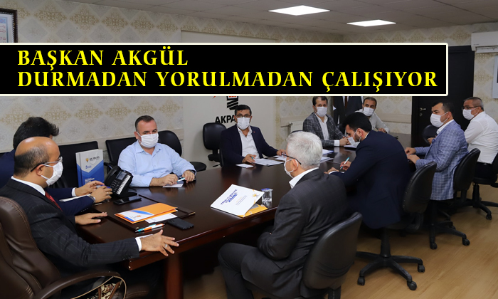 Başkan Akgül İl Koordinasyon Toplantısına Katıldı