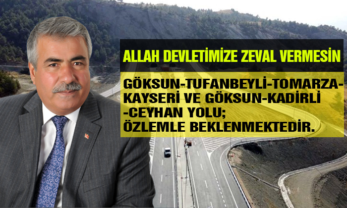 Dr.Ramazan Hurç Göksun Yollarını Kaleme Aldı