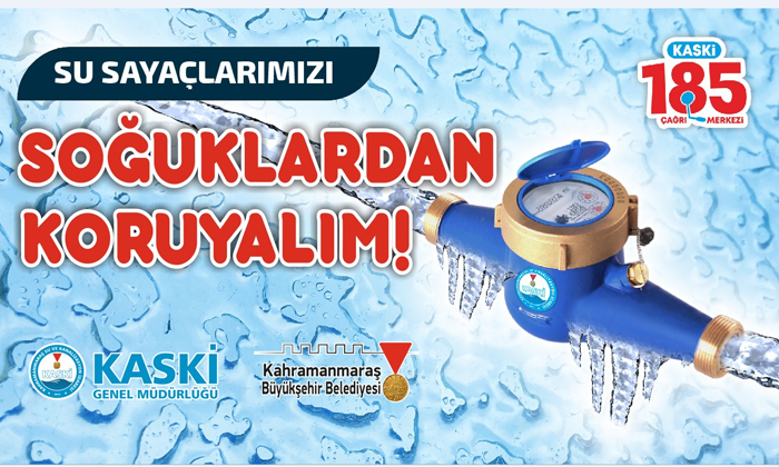 Su Borularını ve Sayaçlarımızı Donma Tehlikesine Karşı Koruyalım