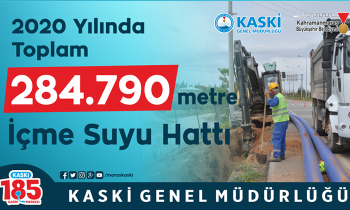 KASKİ’den 2020 Yılı Değerlendirmesi