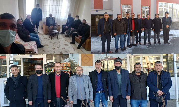 Muhtarlardan Vefa Ziyareti