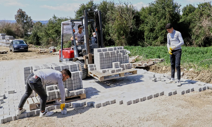 Andırın’a 6 Bin Metrekare Parke Yol