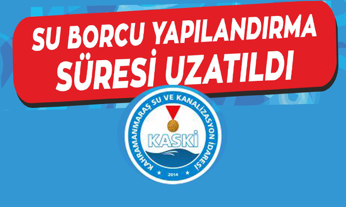 Su Borcu Yapılandırma Süresi Uzatıldı