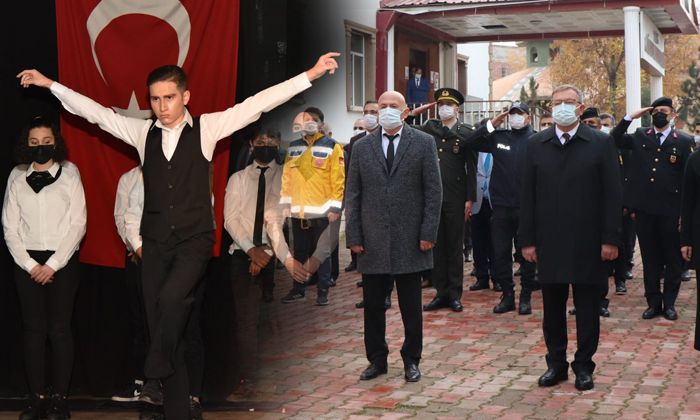 İlçemizde “10 KASIM ATATÜRK’Ü ANMA GÜNÜ”