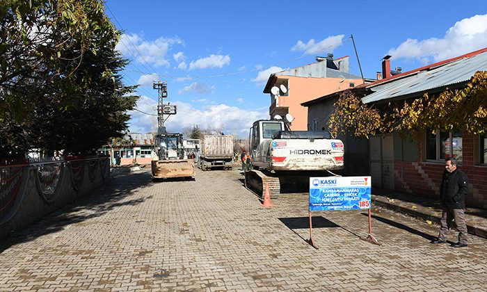KASKİ Çardak’ta Çalışmaya Devam Ediyor