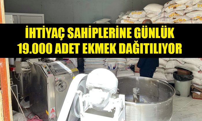 Dulkadiroğlu Belediyesi’nden Ekmek Üretim Tesisi