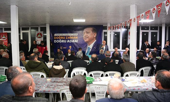 Kirişci ve Güngör, Andırın’da Vatandaşlarla Buluştu